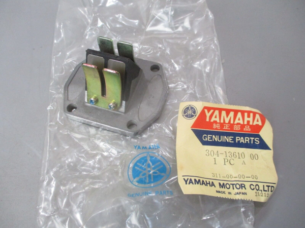 Yamaha Reed Valve YZ80, LT2, LT3, MR50 Membrane Block 304-13610-00 Original NOS 304-13610-00 umgeschlüsselt von 304-13610-01